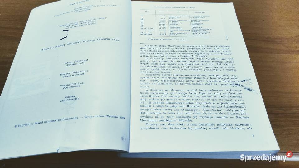 Jan Kostka kasztelan gdański prezes Komisji Podręczniki Gdańsk