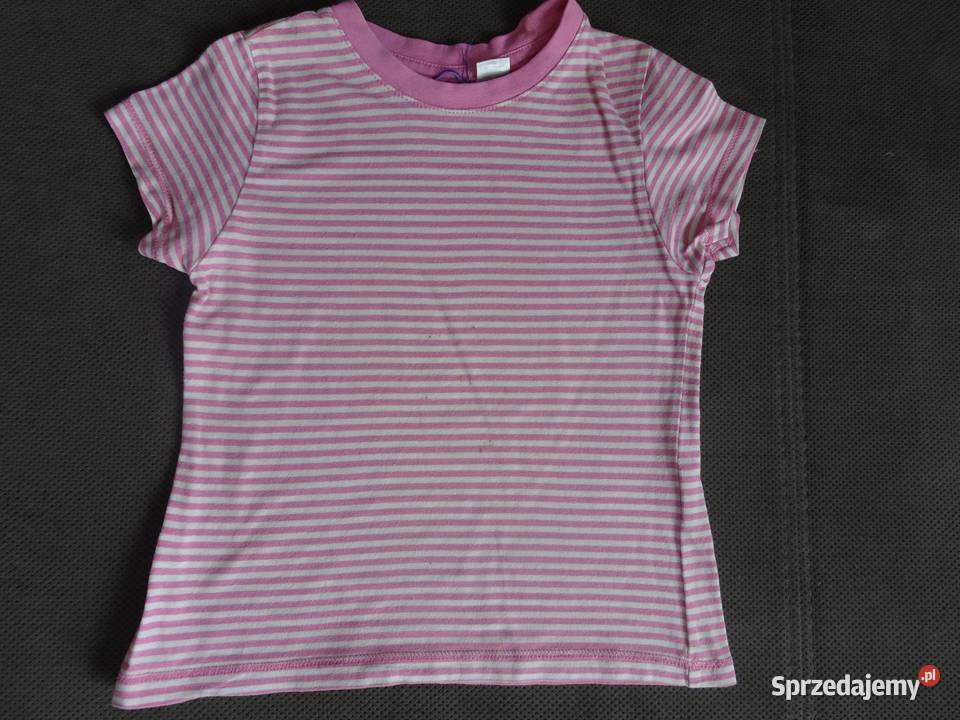 bluzka dziewczęca krótki rękaw krótki mazowieckie