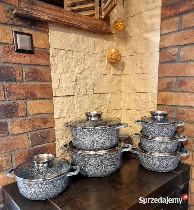 Garnki marmur 6 Łódź