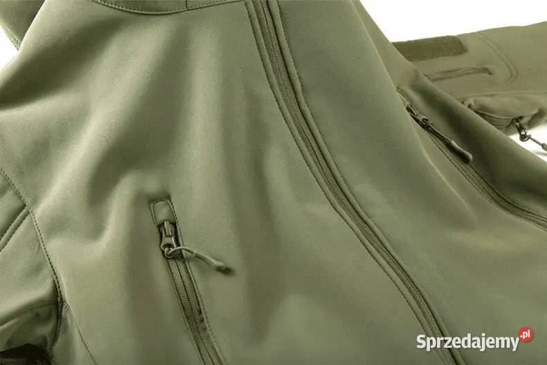 Kurtka wędkarska softshell kurtka militarna Kurtki i płaszcze Mazury