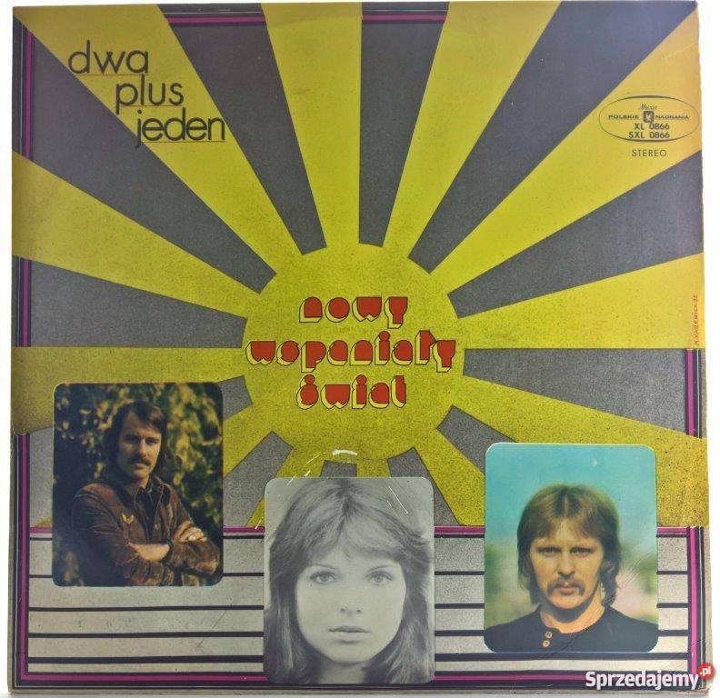 2 Plus 1 Nowy Wspaniały Świat 1972 1 płyta Warszawa