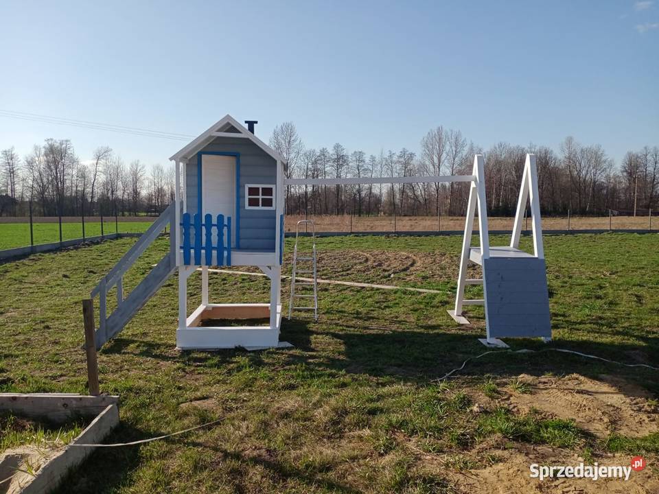 Domki drewniane place zabaw dzieci Rzeszów sprzedam