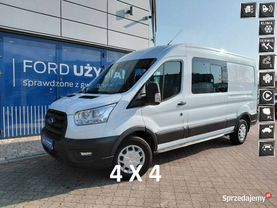 Ford Transit Trend Van 350 L3H2 20 EcoBlue 130 ASR (kontrola trakcji) Białystok
