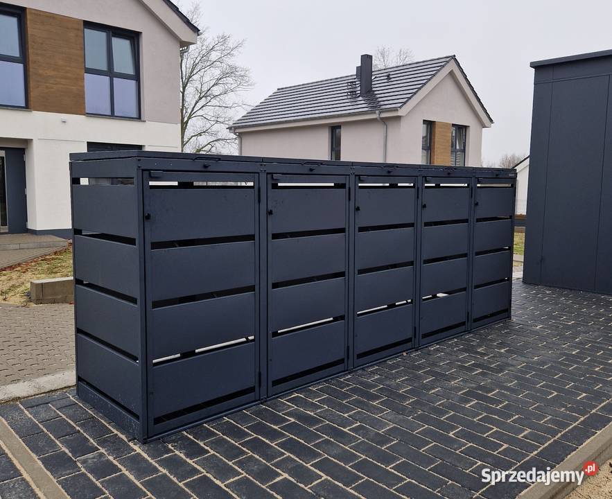Zabudowa na kosze metal Premium Obudowa koszy Gdańsk