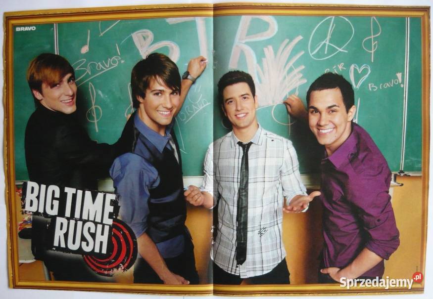 PLAKATY BIG TIME RUSH WYPRZEDAŻ ŚWIAT PLAKATÓW kujawsko-pomorskie