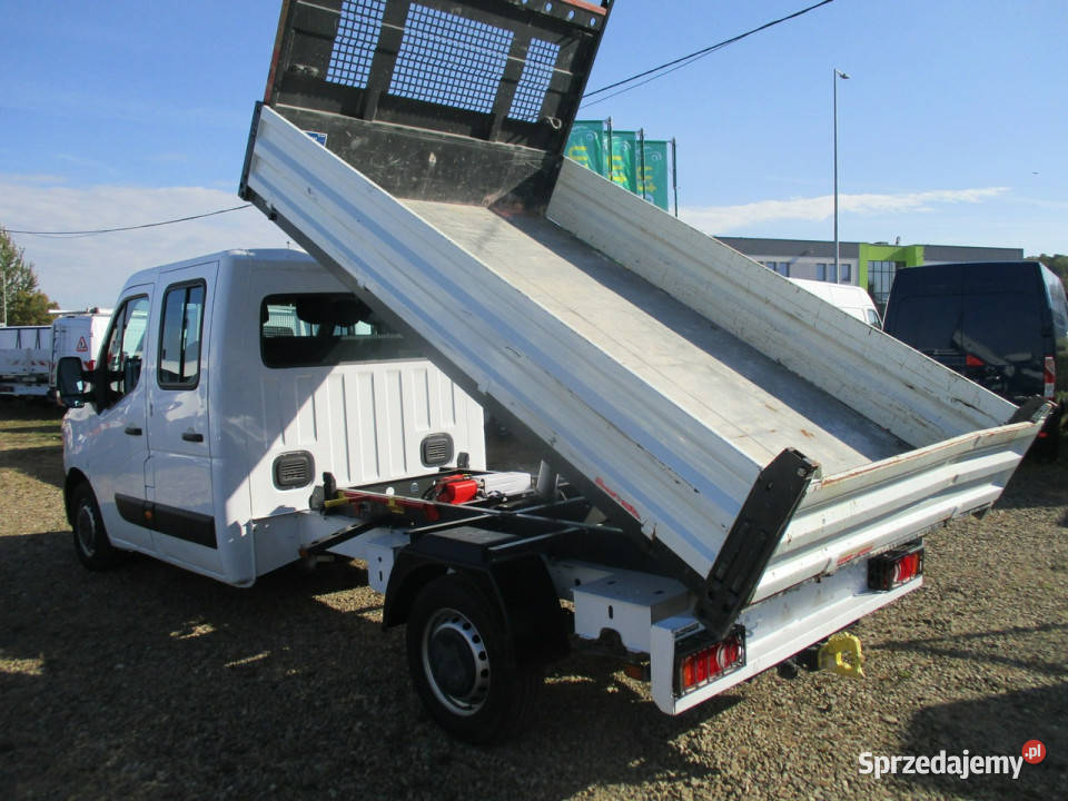 Renault Master 23 DCI 145 doka 6 osób wywrotka klimatyzacja