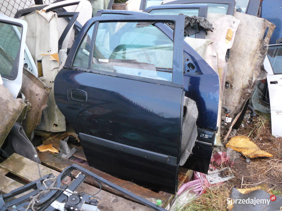 Drzwi prawe tylne prawy tył czarne Opel Astra G małopolskie Kraków sprzedam