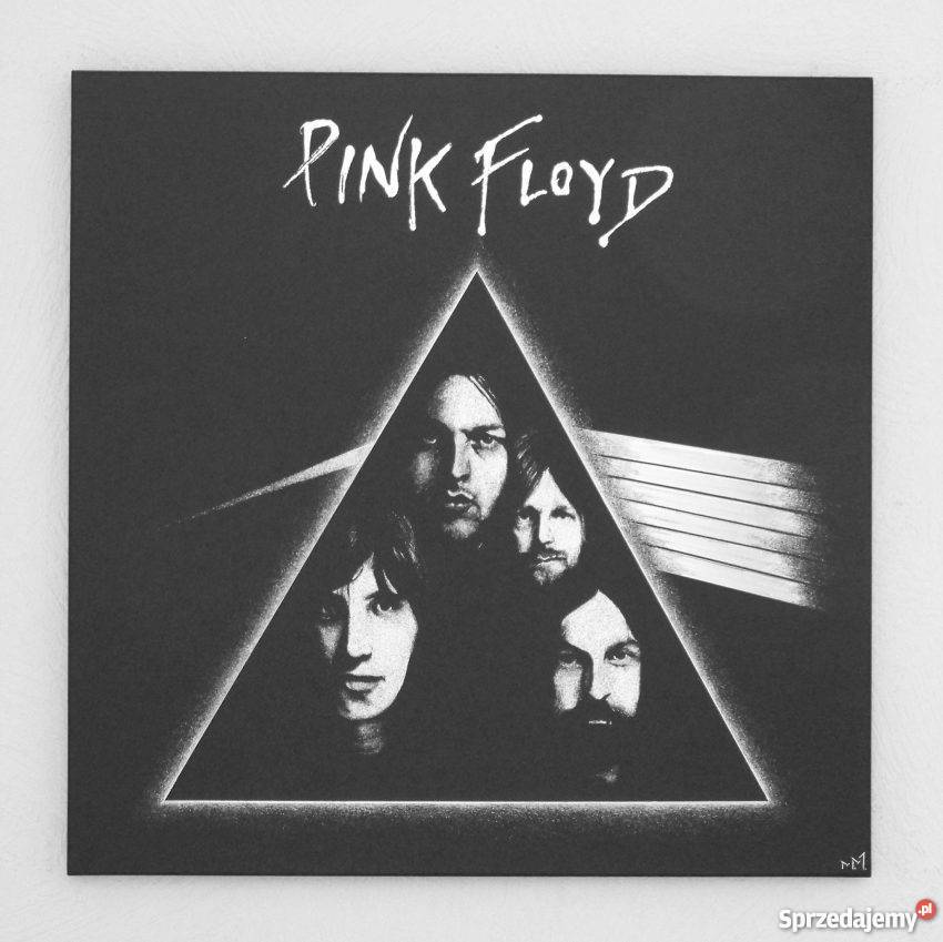 Pink Floyd Obraz ręcznie grawerowany w blasze sprzedam