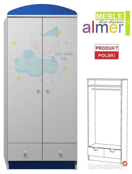 SWEET BABY 9 N9 szafa dziecięca 80x53 w190 Tomaszów Lubelski