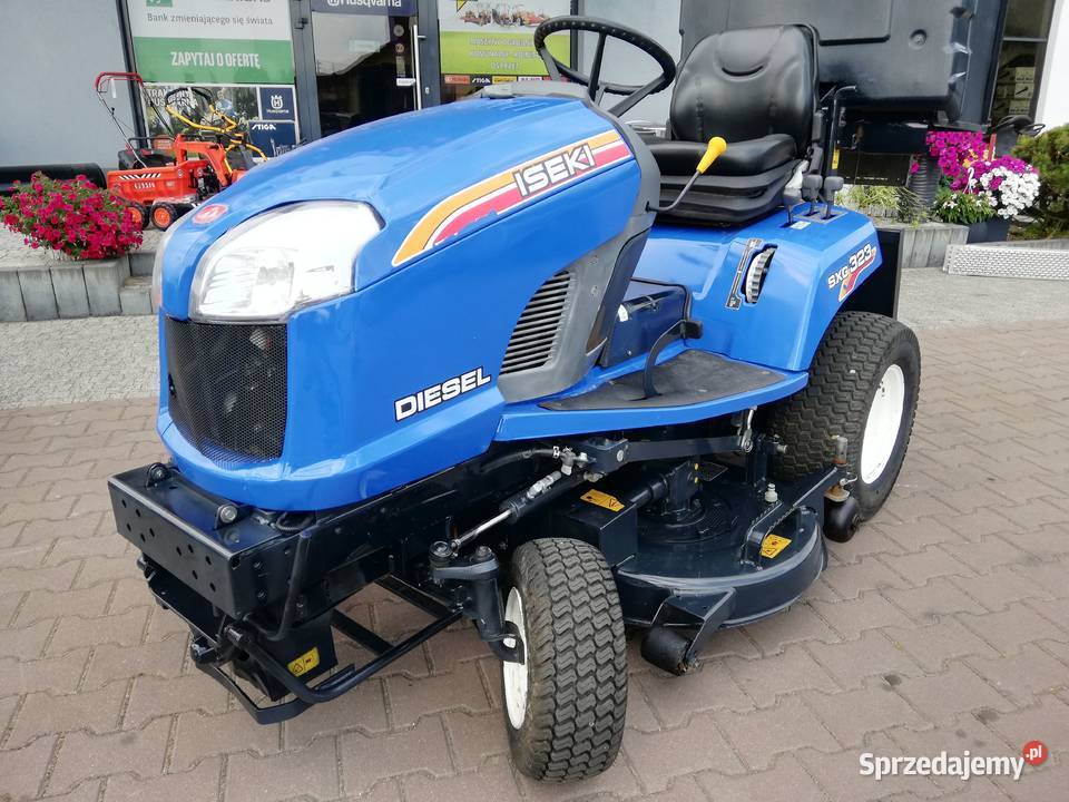 Traktor kosiarka diesel 22 ISEKI SXG323 łódzkie Kobiele Wielkie