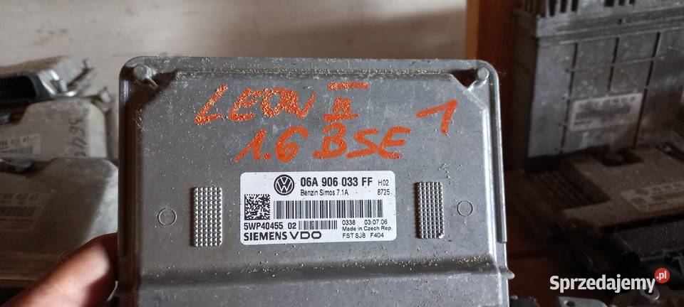 06A906033FF komputer sterownik silnika vw audi Części samochodowe