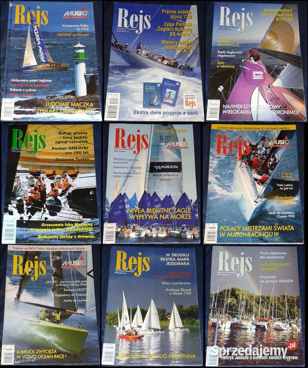Rejs Magazyn żeglarzy i motorowodniaków 9 Rok wydania 2001