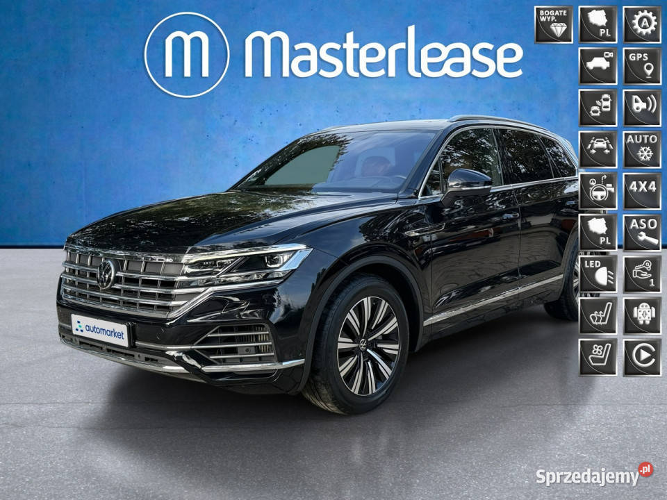 Volkswagen Touareg 30 V6 TDI SCR 4Mot Atmosphere światła przeciwmgielne mazowieckie Warszawa