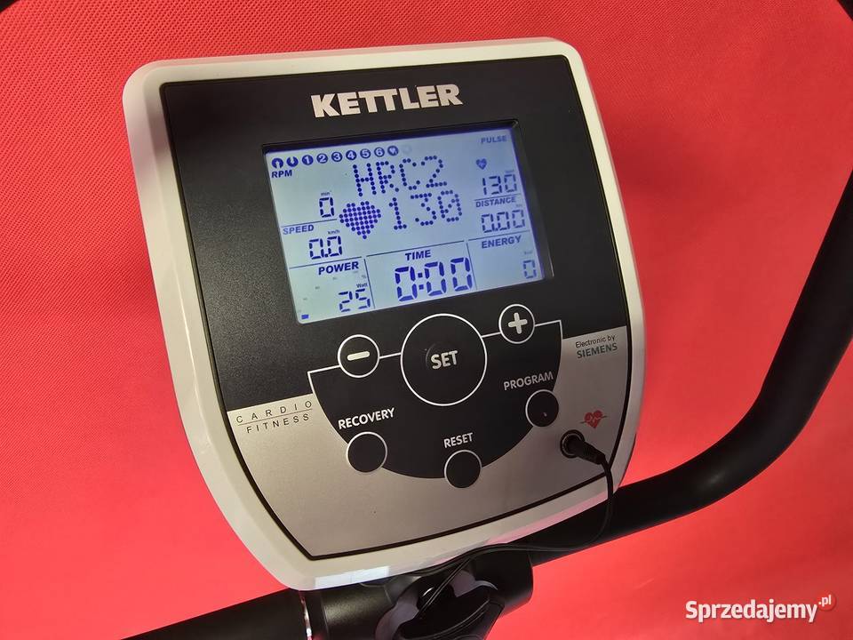 Mocny Rower Treningowy Kettler X3 Stacjonarny Ostrzeszów