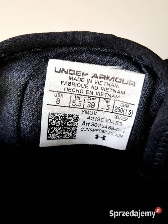 Buty 39 Under Armour Hovr Sonic Storm sportowe małopolskie Kraków