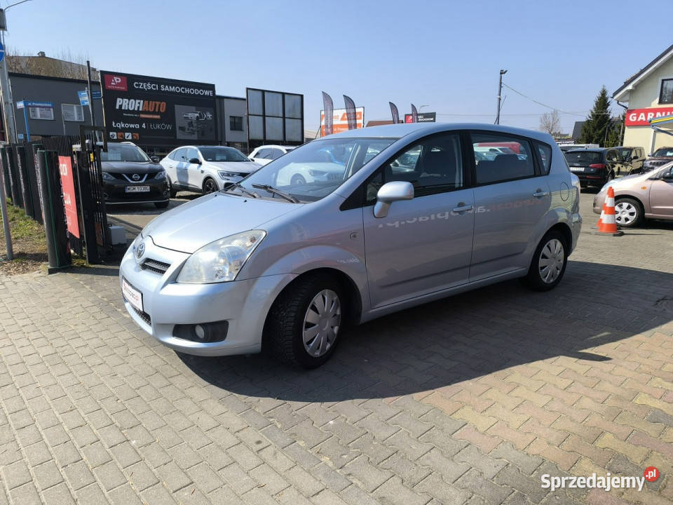 Toyota Corolla Verso 18 VVTi 129 Klima 7 osobowy autoalarm
