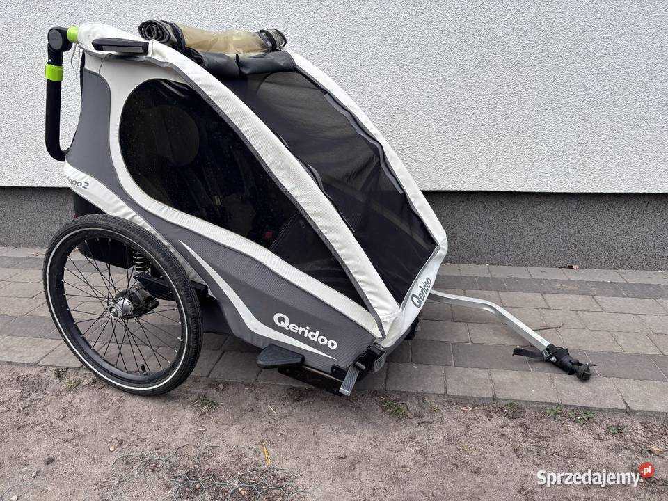 Przyczepka rowerowa Qeridoo Kidgoo 2 Sulejówek sprzedam