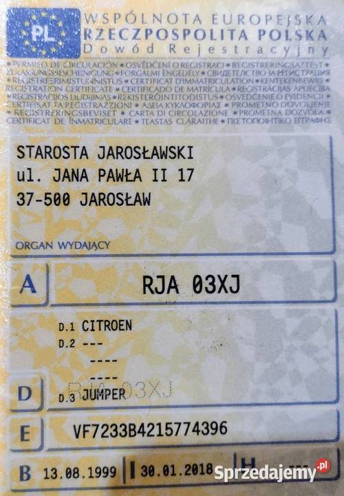 Citroen Jumper 99 25TD zamiana OKAZJA 107KM Warszawa