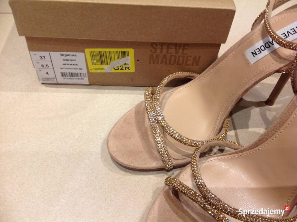 Sandałki na Obcasie STEVE MADDEN 37 j Nowe Nowa Sól