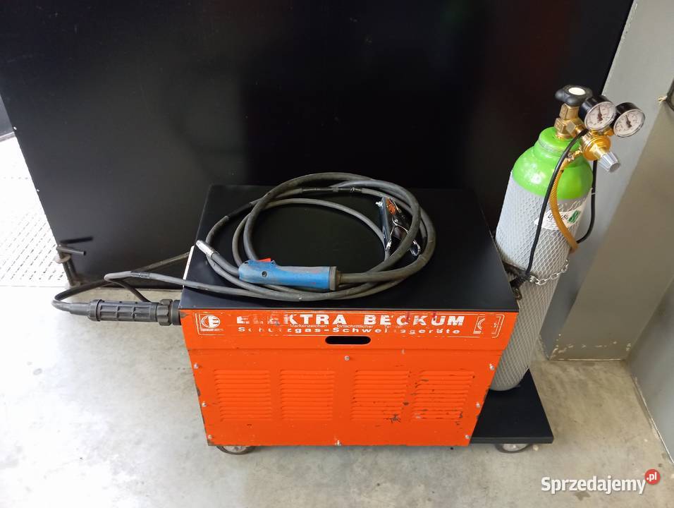 Migomat niemiecki 160A Elektra Becum zestaw Bychawa sprzedam