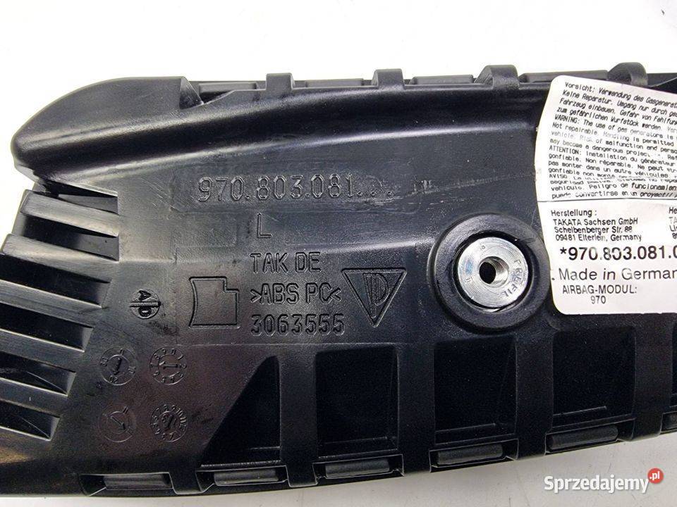 PODUSZKA AIRBAG PORSCHE PANAMERA TURBO 970 Lipno