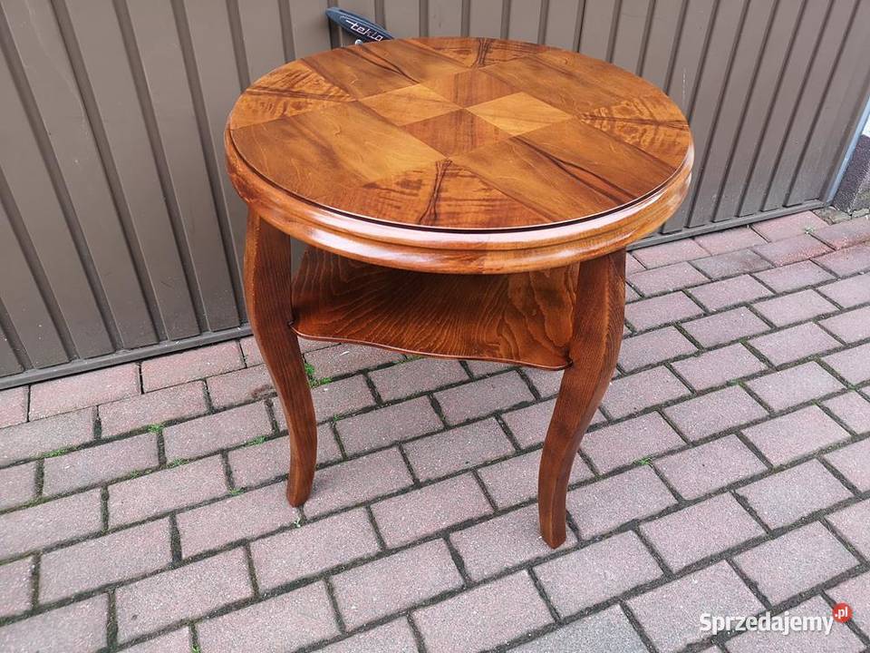 Stolik Ława Okrągły ARTDECO Unikat Antyk Stary
