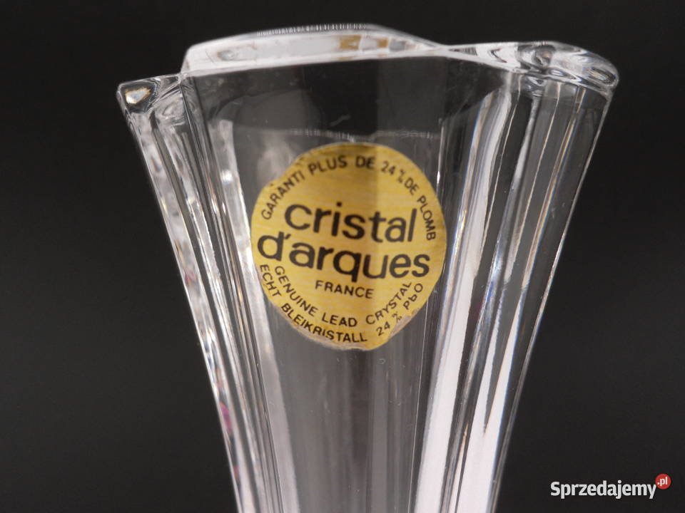 Kryształowy Wazon Bud Vase Cristal dArques Raszków sprzedam