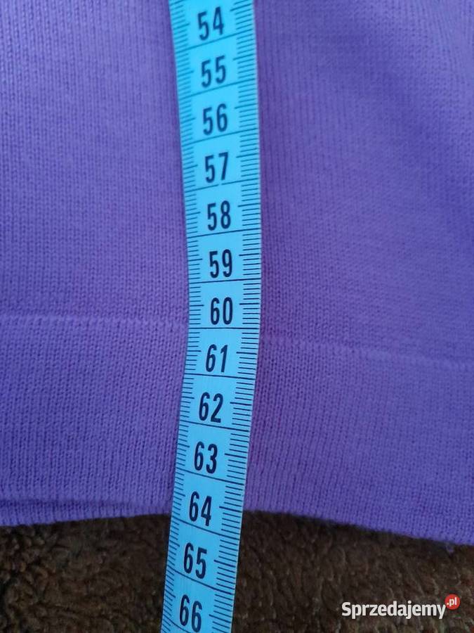Sweter damski XL fioletowy Warszawa