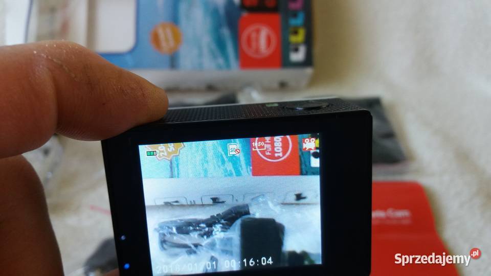 Full HD Kamera sportowa z akcesoriami GoPro mazowieckie