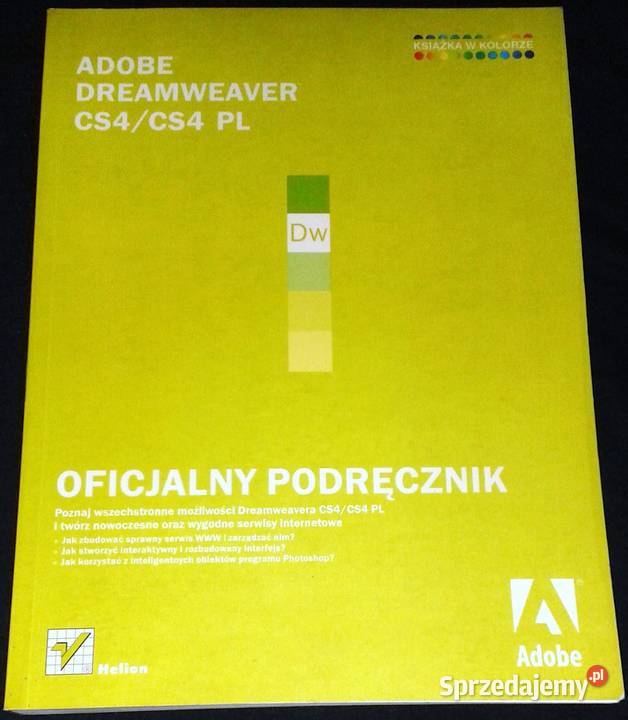 Adobe Dreamweaver CS4CS4 Oficjalny podręcznik Chełm