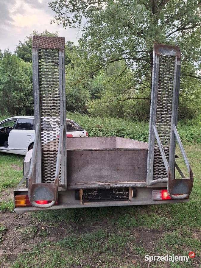 Przyczepa pod minikoparke 2500dmc 3x15m Krosno Odrzańskie