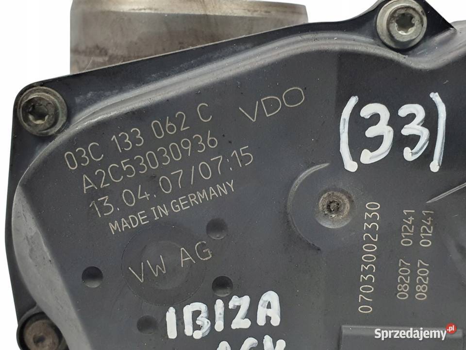 PRZEPUSTNICA Seat Ibiza IV Altea Skoda Fabia 14 lubelskie