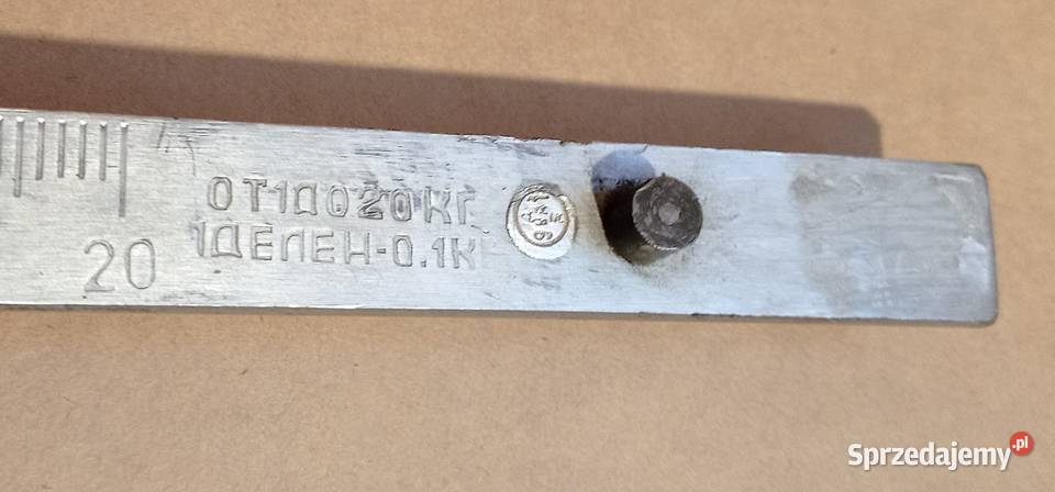 Waga hakowa do 20 PRL Białystok sprzedam