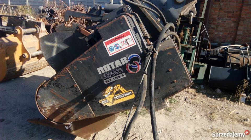 Łyżka przesiewająca Rotar HEX1000S 1m3 wymienne Sochaczew