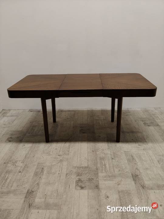 stół orzech design lata 6070 vintage Radomsko