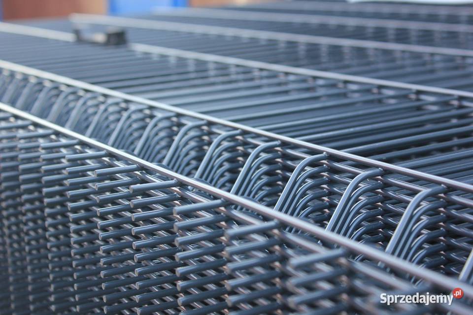 Ogrodzenie panelowe 3D z podmurówką betonową śląskie Częstochowa