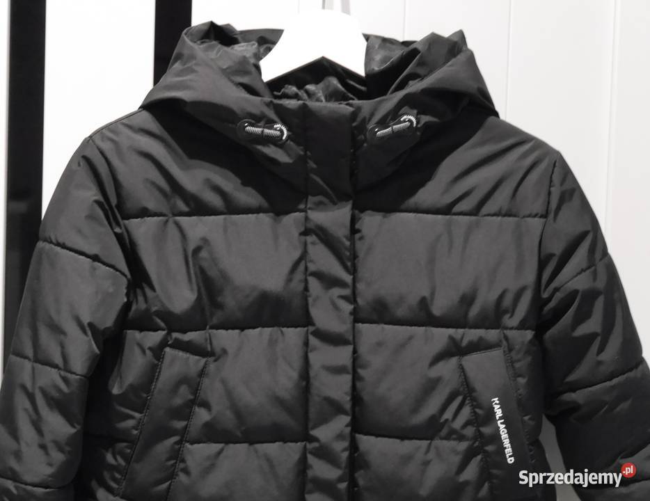 Karl Lagerfeld piękna kurtka 2w1 płaszcz 150