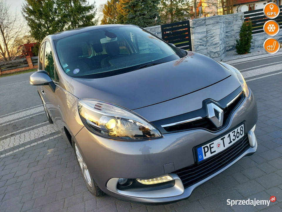 Renault Scenic benzyna navigacja nowy rozrząd aluminiowe felgi Drelów