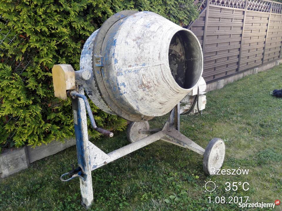 Sprzedam Betoniarkę 250 l 380V Rzeszów sprzedam