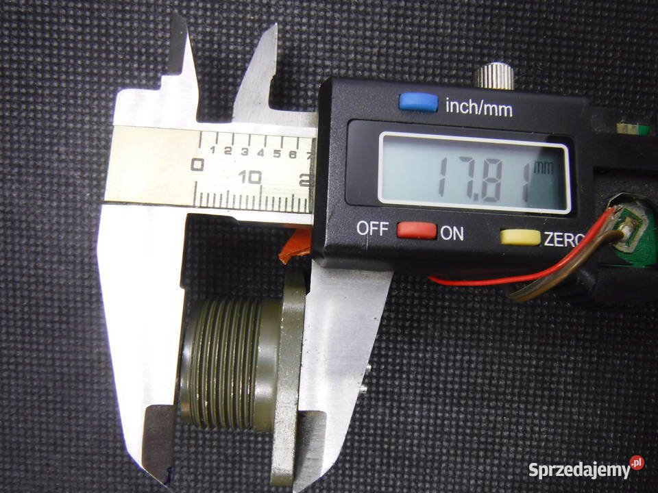 CA3102R14S7P złącze 3 pin gniazdo wtyk ITT Otwock