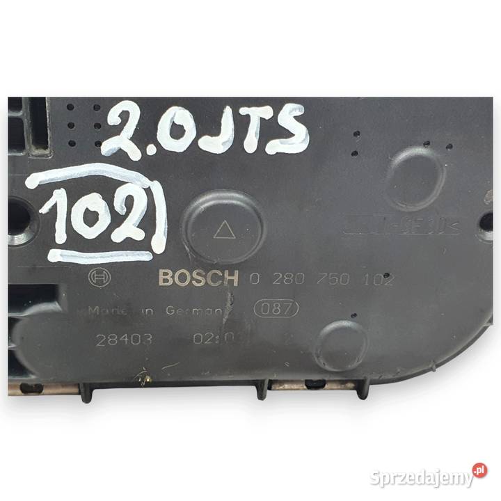 PRZEPUSTNICA Alfa Romeo 156 20 JTS 0280750102
