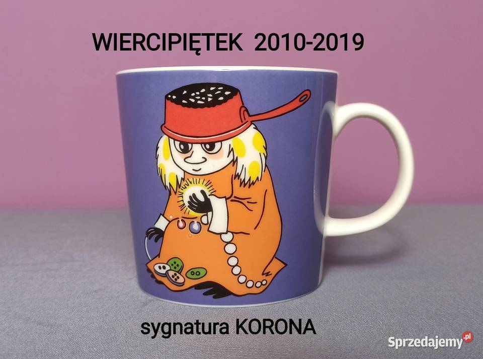 Muminki KUBEK Moomin Arabia Finland sygnatura Pozostałe Jasień