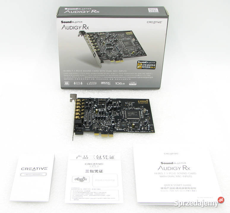 Creative Labs Sound Blaster Audigy RX SB1550 71 Cielądz
