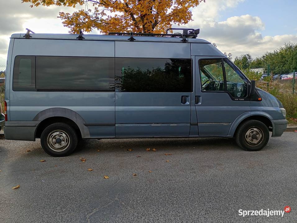 Ford Transit long 9os 20 125 Kamper bez rdzy 125KM Łódź sprzedam