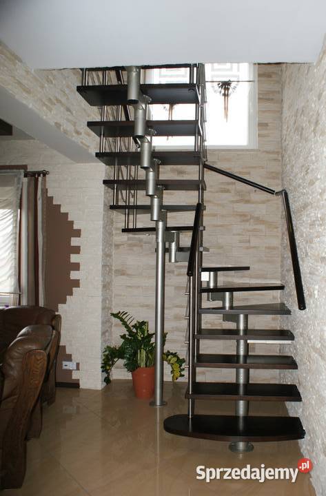 Schody CORA metalowe model Mix 180 vertical L90 Kościan