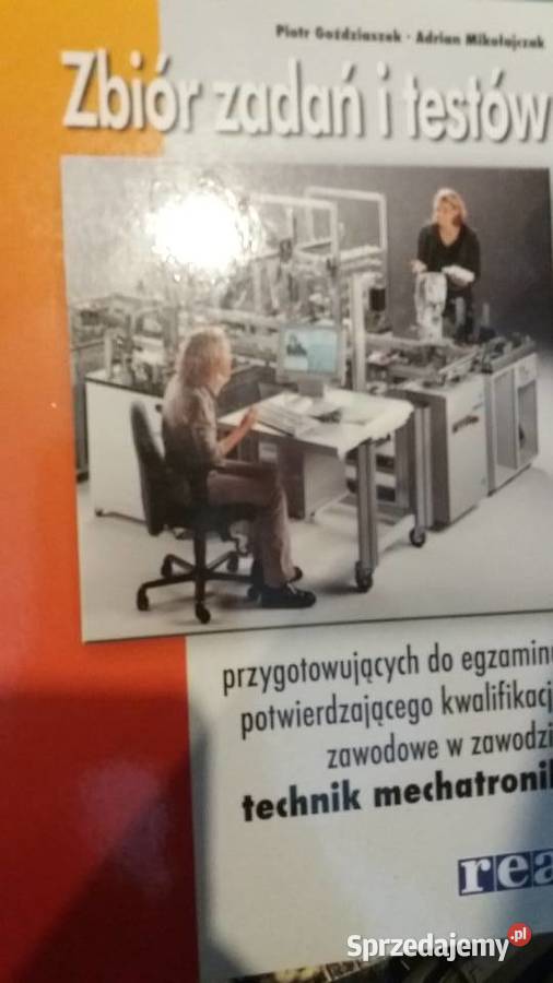 zbiór zadań i testów technik mechatronik REA Warszawa