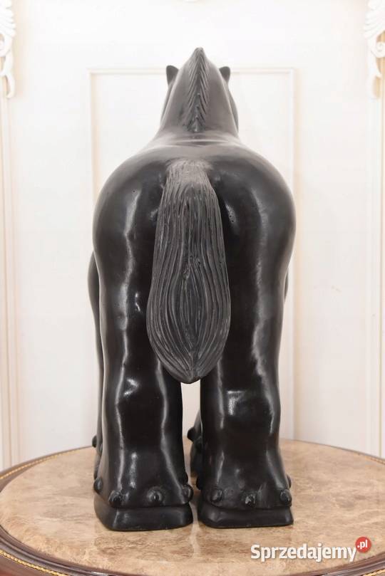 Nowoczesny Koń Fernando Botero Figura Rzeźba z Kraków
