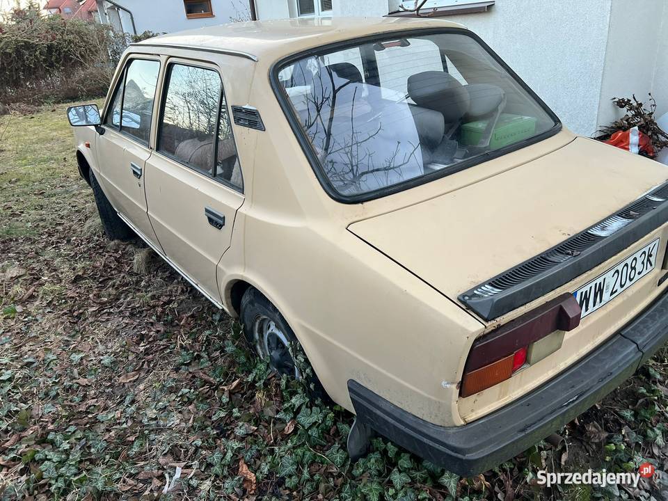 Skoda 105L 1986r zarejestrowana 66130km mazowieckie Sokołów Podlaski