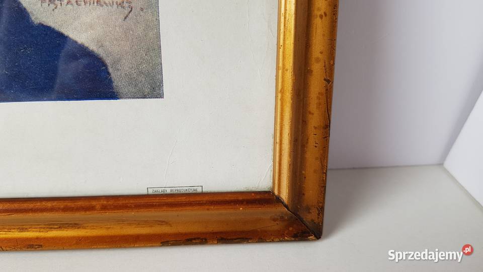 Przedwojenna grafika Ciekawa Piotr Stachiewicz Dąbrowa Górnicza