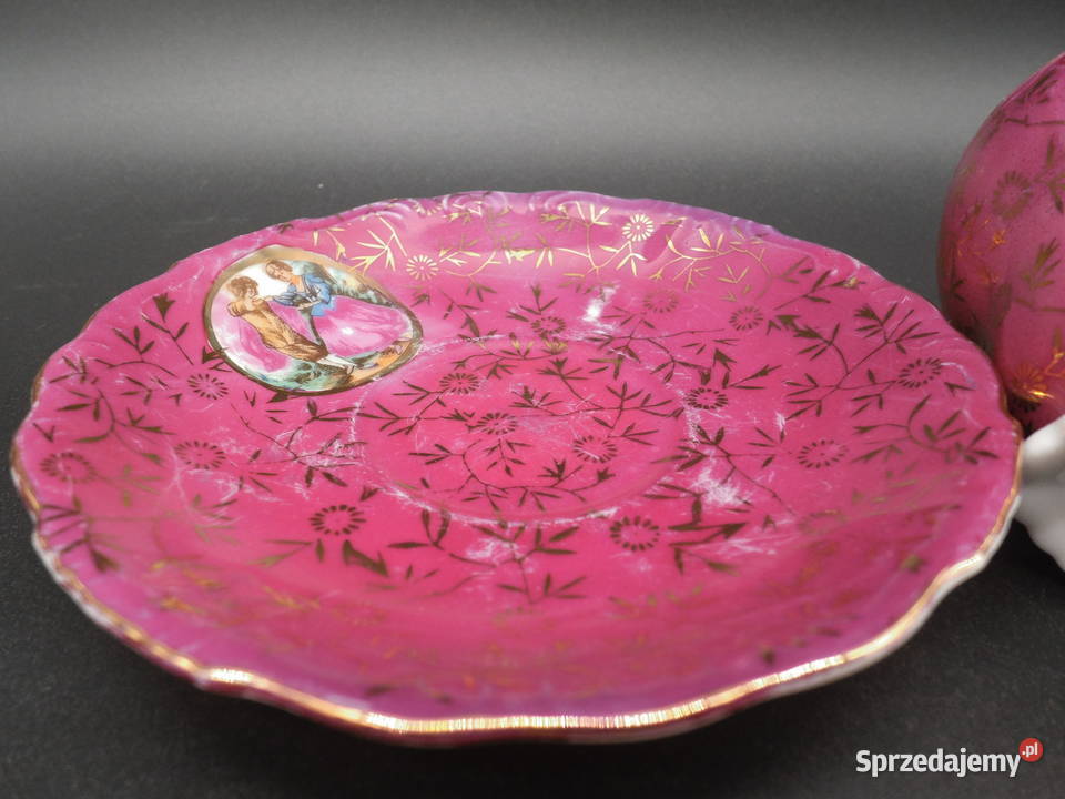 Kolekcjonerska Filiżanka Espresso Versailles Porcelana i szkło Raszków